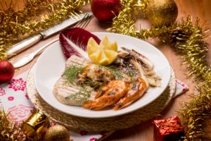 pescado sostenible en el menú navideño